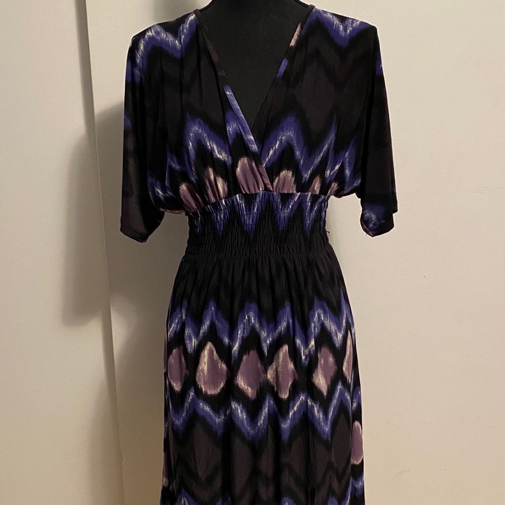 CristinaLove Multi- Colored Bohemian Style Dress